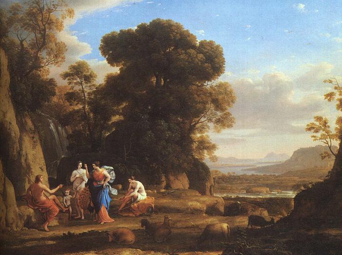 Claude Lorrain The Judgment of Paris